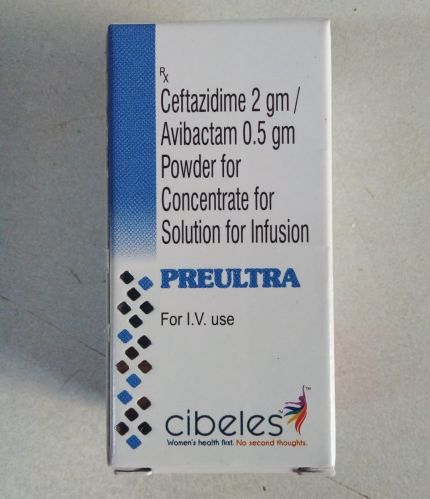 Liquid Preultra Ceftazidime Avibactam Injection, Color : White Powder