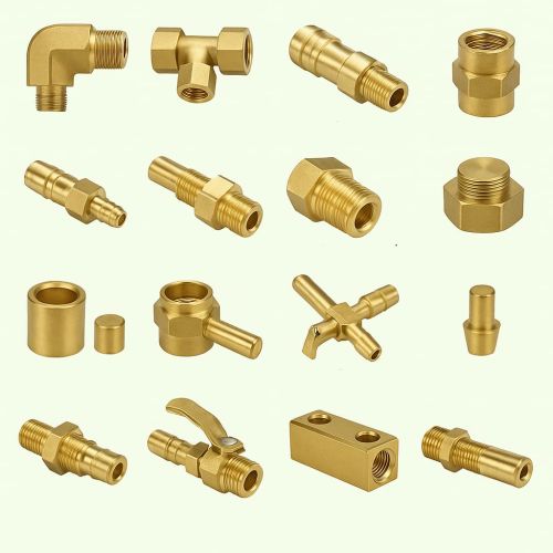 Coated Brass Pipe Fitting, Shape : Round