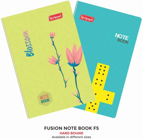 Neelgagan F-5 Fusion Hardbound Notebook 14.2cm X 22.2cm