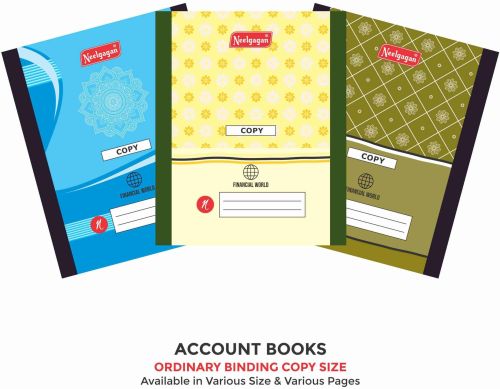 Neelgagan Ordinary Binding Copy Size Account Book
