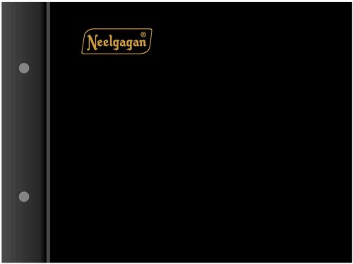 Plain PVC Neelgagan Drawing Thread File 35.5cm X 30cm