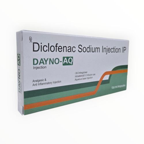 Rishabh Pharma Dayno Aq 1ml Injection, Color : Transparent