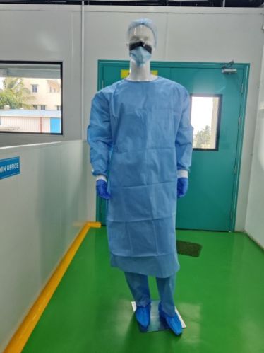 Smms Disposable Non Woven Surgical Gown, Brand Name : Euromedix