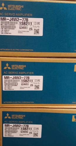 Mitsubishi Servo Amplifier MR-J4W2-77B, Three Phase