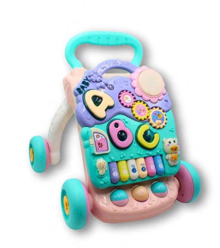 2 in 1 Plastic Baby Walkers Set