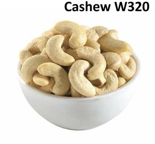 W320 Cashew Nuts, Packaging Size : 1Kg for Snacking, Baking, Cooking