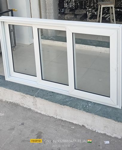 Polished Glass Aluminum Window, Color : All