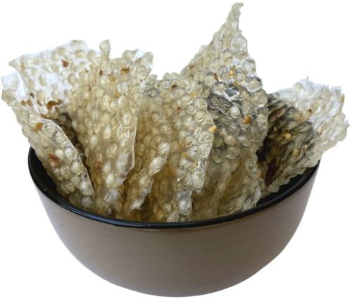 Spices Homemade Sabudana Papad, Color : Golden Brown