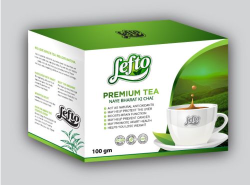 100gm Lefto Premium Tea, Color : Brown, Packaging Type : Paper Box