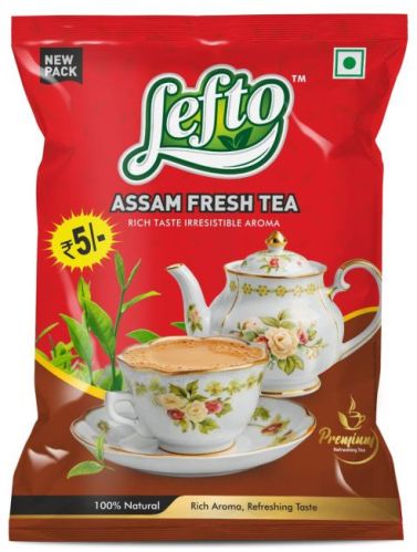 15gm Lefto Assam Fresh Tea, Packaging Type : Pouches