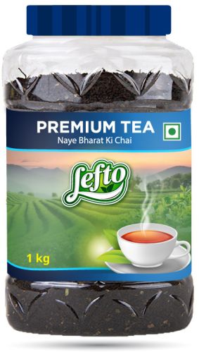 1kg Lefto Premium Tea, Packaging Type : Plastic Jar