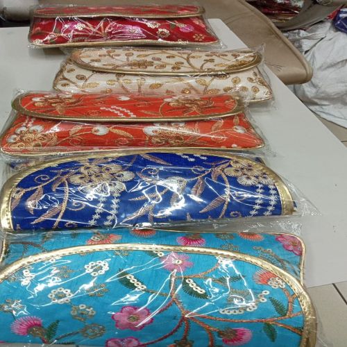 Elegant Embroidery Work Purse for Casual Formal Occasions