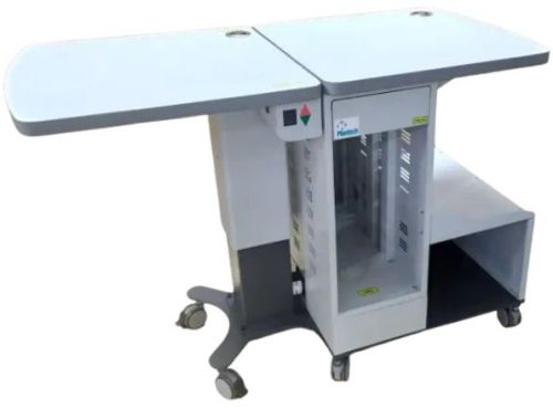 Steel Ait 22 Motorized Instrument Table, Color : White