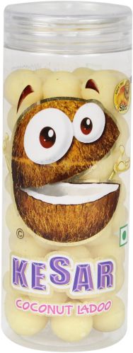 Food Kesar Coconut Ladoo, Brand Name : SHER for Sweet