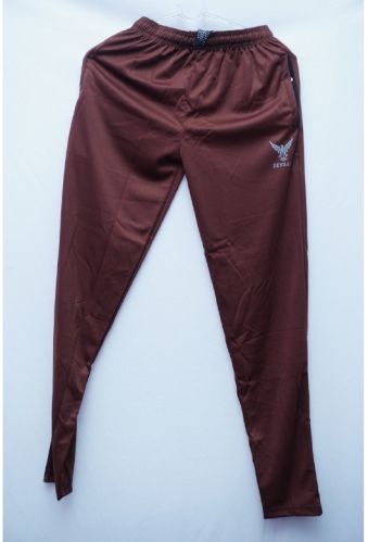 Zenzaai 4 Way Lycra Mens Plain Brown Lower Xl & Xxl Daily Wear