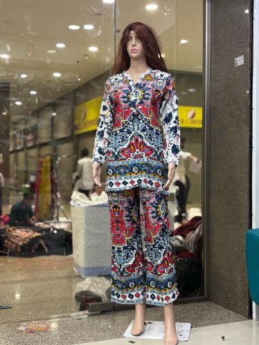 Digital Print Cord Set Fabric, Width : 44, 48, 58 Inches