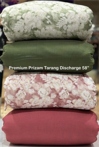 Premium Prizem Tarang Discharge 58 Width Printed Kurti Fabric