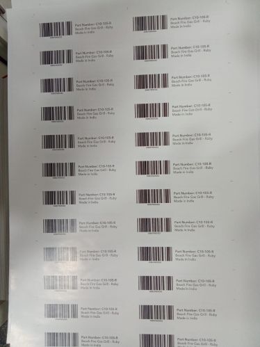 Barcode Stickers