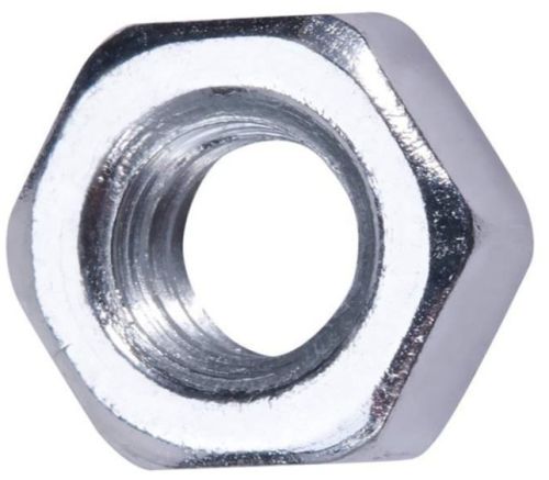 Polished Metal 4 Mm Hex Nuts, Color : Metallic
