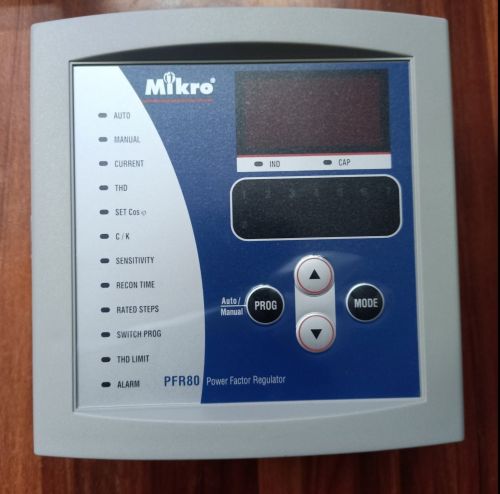 Plastic 50 Hz Mikro Power Factor Controller, Phase : Three Phase