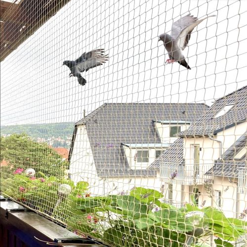 Polyethylene UV Resistant Bird Netting, Color : White