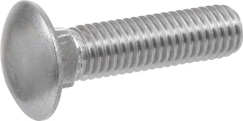Steel Carriage Bolts, Head Style : Round, Thread Type : Coarse