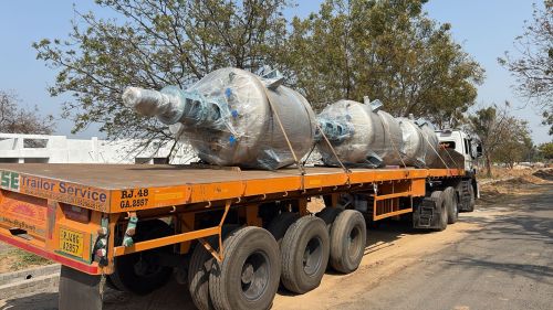 Stainless Steel Chemical Mixing Tank with Agitator