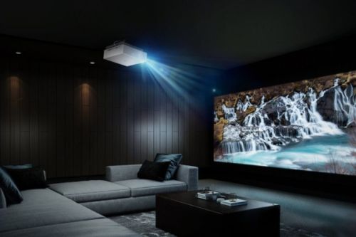 Home Cinema Projection System, Color : Black