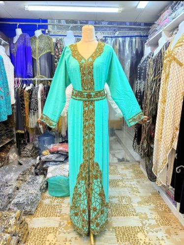 Cotton Printed Embroidered Kurta, Color : White Party Wear