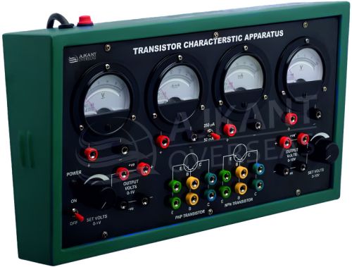 Transistor Characteristics Apparatus- Ajkant Overseas for School College