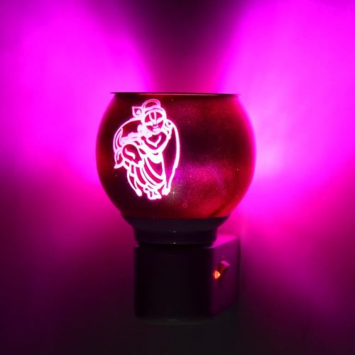 Polished Metal & Plastic Cow Krishna Printed Kapoor Dani