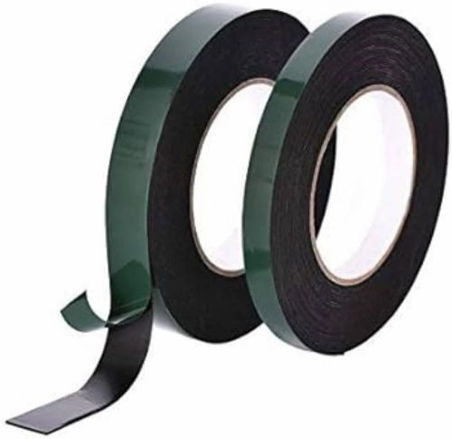 Grippo Double Sided Black Foam Tape for Sealing