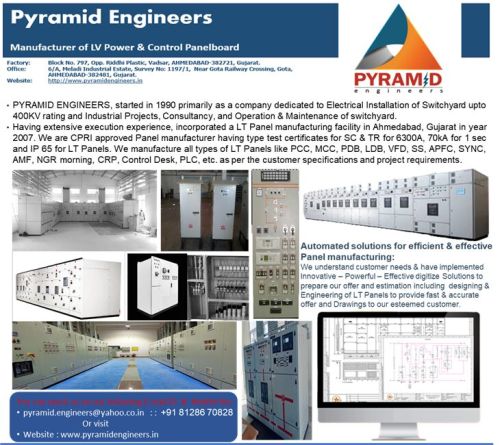 CRCA With Powder Coating LT Power Control Panel, Phase : Three Phase
