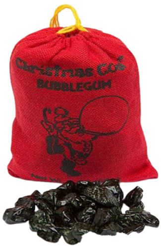 Christmas Black Sweet Coal Packing Burlap Bag - KDB - 012