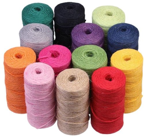 Classic Assorted Colourful Jute Twine - KTR - 007