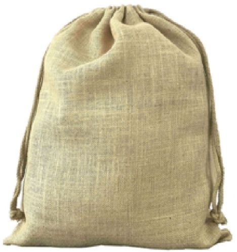 Plain Jute Drawstring Pouch Potli Bag - Kdb - 003