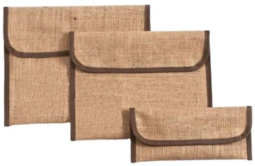 Recycled Natural Jute - Tote Seminar Folder - KCB - 008