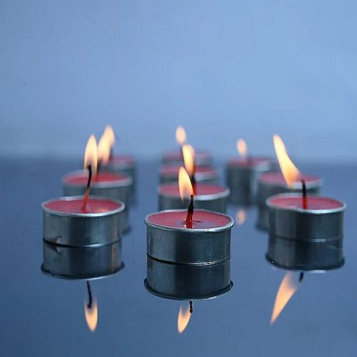 Soy Wax Light Candle, Color : Red for Decoration, Aromatherapy
