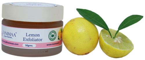 Lemon Exfoliator, Color : Yellow for Massage Gently, Rinse Off