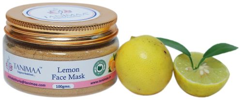 Lemon Face Mask, Color : Yellow For Leave Recommended Time