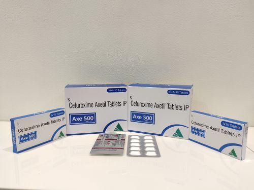 Cefuroxime Axetil 500 Mg Tablet, Grade Standard : Medicine Grade