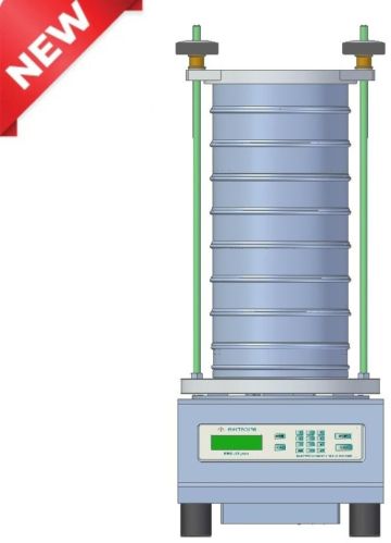 Stainless Steel Ems - 8 Electromagnetic Sieve Shaker, Color : Silver