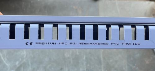 PVC Slotted Wiring Ducts, Color : Grey