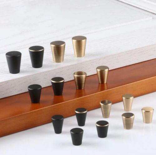 Polished Metal Hole Knobs for Furniture, Cabinets, Drawers