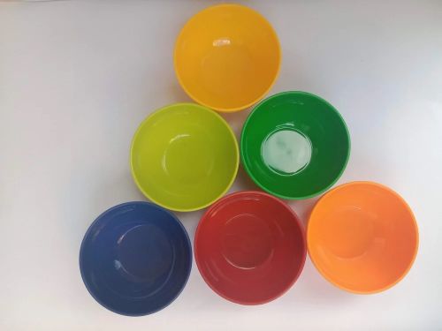 Non Coated Plain Plastic Sweet Bowl 250 Ml