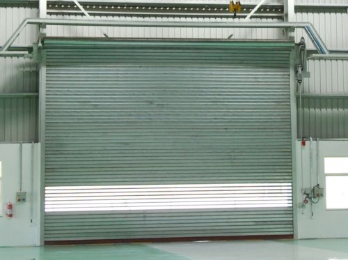 Galvanized Insulated Rolling Shutter