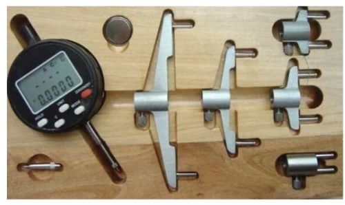 Labbazaar Digital Radius Gauge, Color : Black for Industrial