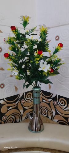 8 Inch Transparent Glass Flower Pot for Indoor Or Outdoor Plants