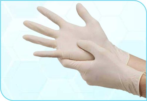 Latex Examination Gloves for Quick Easy