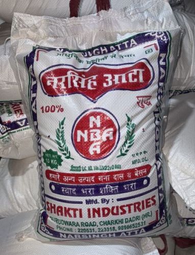 Narsingh Pure Wheat Flour, Color : White, Packaging Size : 50-100kg